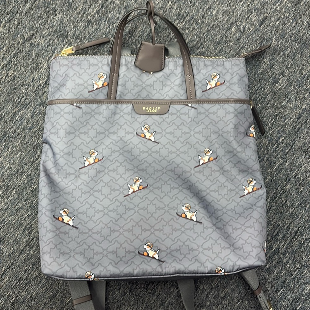 RADLEY Heirloom Ski Dog Zip-Top Backpack